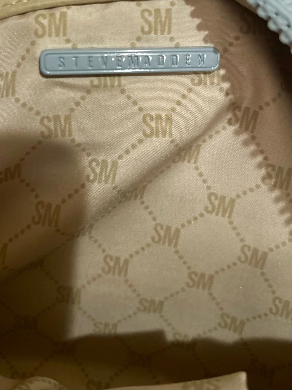 Steve Madden Quilted Mini Backpack - Gray